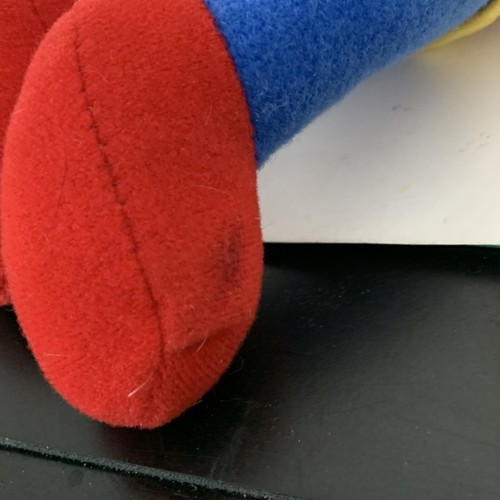 Vintage Sesame Street ERNIE Knickerbocker 11" Stuffed Plush Toy Blue Red Stripes - Picture 11 of 11