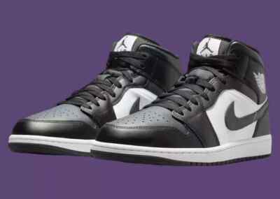 NEW Air Jordan 1 Mid Men's Multi Size Black/Off Noir-Summit White DQ8426-010
