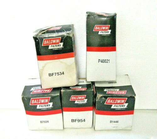 NUEVO FILTRO BALDWIN ACEITE ELECCIÓN MOTOR B7024 B1446 BF7534 BF954 P40021 HECHO EN EE. UU. - Imagen 1 de 6
