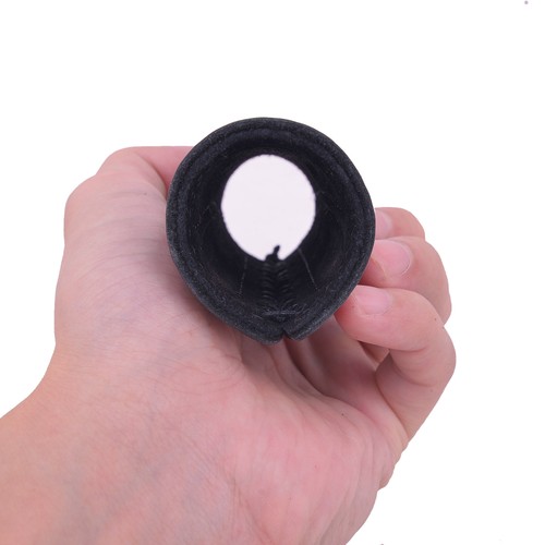 Cowhide Motorcycle Handlebar Grips Handmade Stitched Handlebar Cover Non-slip - Foto 13 di 14