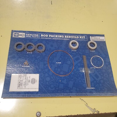 Ariel B-2650-K PISTON ROD PACKING REBUILD KIT 1.125