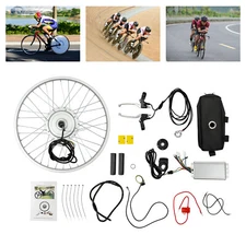 24" 36V 750W Electric Bicycle Conversion Kit Front Wheel Kit Ebike Hub Motor Set