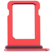 Sim Tray For Apple iPhone 12 Adapter Card Replacement Side Red
