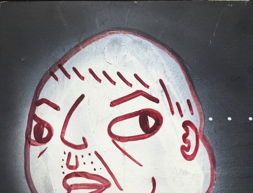 Modern Graffiti Street Pop Art Painting Angry Mad Faces Evil Dollar Money Symbol - Picture 4 of 12
