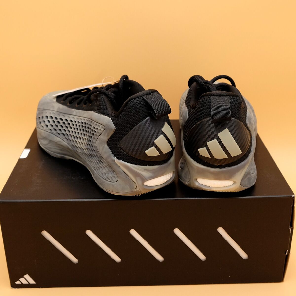 NEW Adidas AE 1 Low MX Grey Silver Pebble Black JI4066 Men's NEW Adidas AE 1 Low MX Grey Silver Pebble Black JI4066 Men's