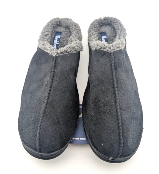 Zapatilla de microgamuza Wembley para hombre interior/exterior con forro polar de felpa - L y XL Foto 4 de 4