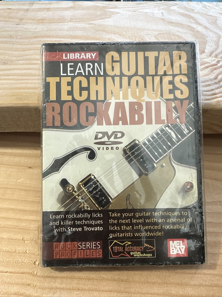 Lick Library Brian Setzer Guitar Techniques Dvd RDR0030 Learn To