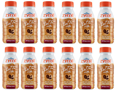 12x Parmalat Zymil Latte e Caffè Milch und Kaffee PET 250ml Laktosefrei