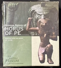 KAIYODO The British Museum - Bronze Figure of  HORUS OF PE - EA 11498 - 8 cm