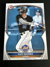 Lot Of 25 Alex Ramirez 2023 Bowman Draft Paper Base