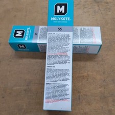 Two New In Box Dow Corning MOLYKOTE55 O-Ring Grease 150g, 5.3oz-Expires 03/17/23