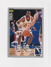 1994-95 Collector's Choice SILVER SIGNATURE # 239 Charlie Ward NEW YORK KNICKS