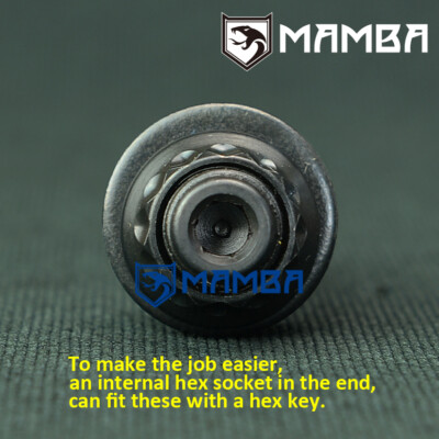 MAMBA Turbo Turbine Housing Exhaust Manifold Stud Kit – 55mm M10x1.25 SNCM439 (4 Sets)