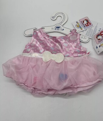 Hello Kitty Build a Bear 50th Anniversary Dress Bab Sanrio