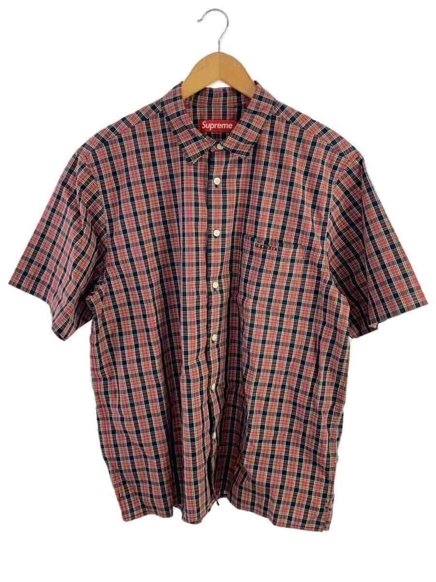 Mini chemises manches courtes Supreme coupe ample coton rouge L occasion