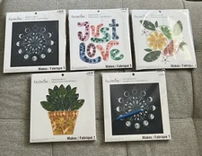 Lot Recollections Quilling Paper Kits Just Love, Planter, Refer To Pictures