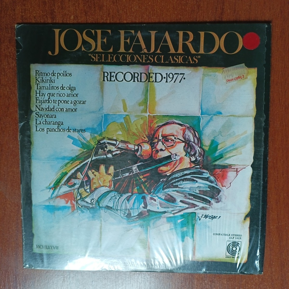 洋楽 Chachacha Jose Fajardo Jose Fajardo – Selecciones Clasicas [1977] Vinyl LP Latin Charanga
