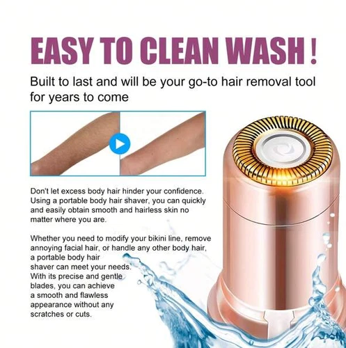 Flawless Facial Hair Remover Painless Hair Removal Trimmer Epilator Women Shaver - Picture 7 of 10