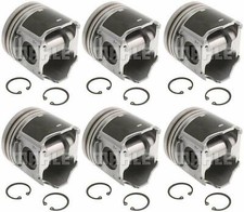 Std Mahle Piston Set 6 Pistons Fits 2004.5-09 Dodge Cummins 5.9 Diesel Vin C 24v Std Mahle Piston Set 6 Pistons Fits 2004.5-09 Dodge Cummins 5.9 Diesel Vin C 24v