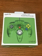 xyab N64 Controller Crystal Jade Brand New In Box