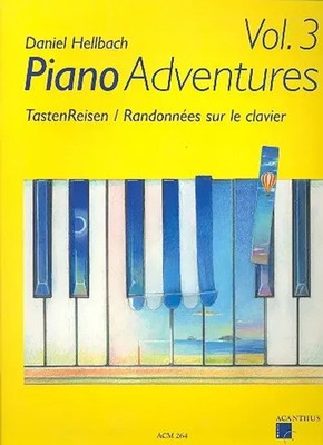 Piano Adventures 3 | Tastenreisen, Noten | Daniel Hellbach | Broschüre | 25 S.