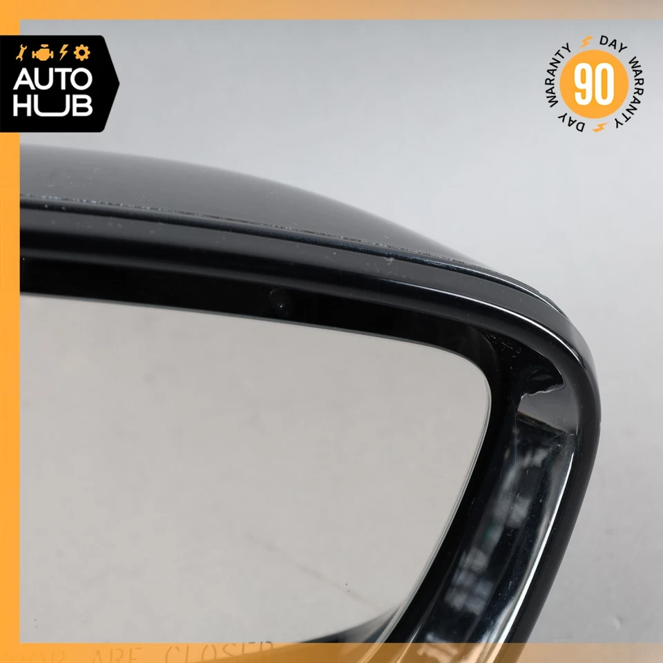 Espejo retrovisor gris puerta lateral derecho pasajero BMW G12 740Li 750i 16-19 OEM Foto 4 de 4