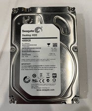 Used/Tested/Wiped/Formatted Seagate 4TB SATA drive ST4000DM000