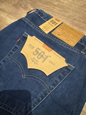 Levi´s 501 Shorts W38 Herren Denim Kurze Hose Dark blau 