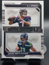 2023 NFL Contenders Cj Stroud Jaxon Smith-Njigba Round Numbers #4 Texans OSU