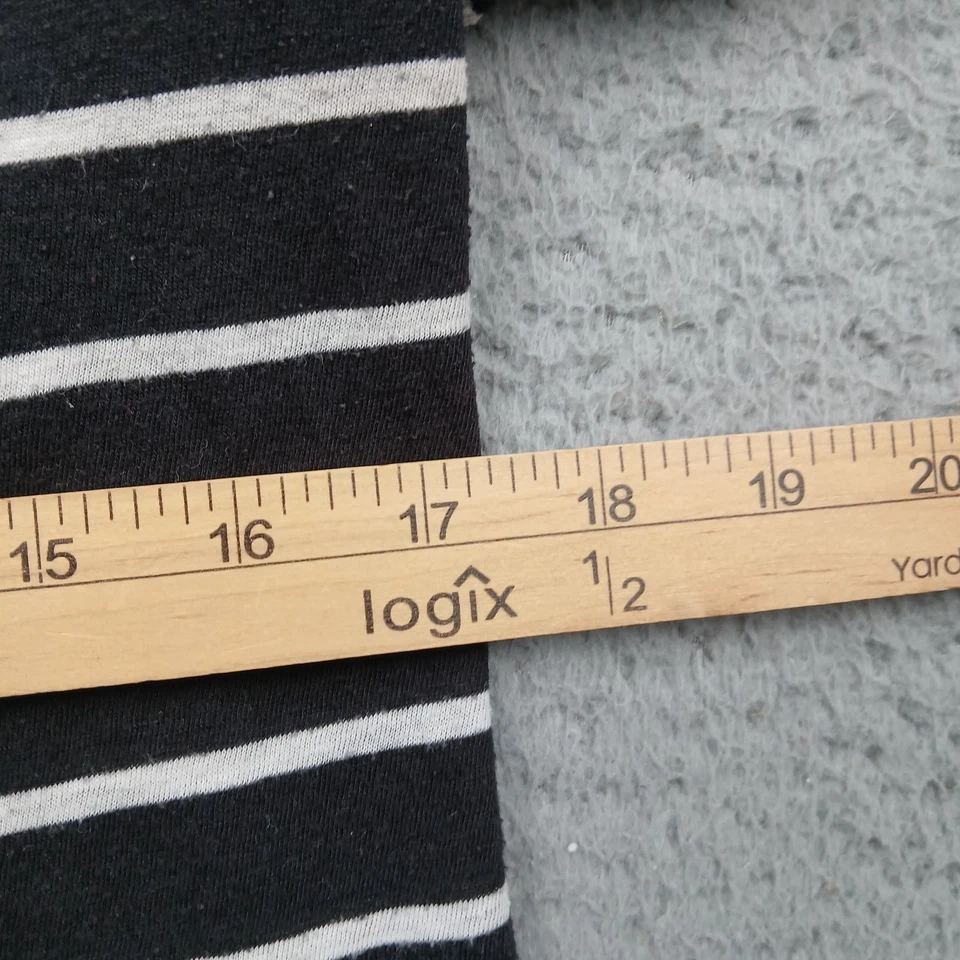 Suéter Victorias Secret Rosa Mujer Mediano Negro Blanco Rayas Manga Larga Foto 4 de 4