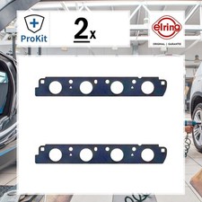 2x ORIGINAL® Elring Dichtung, Abgaskrümmer für VW TOUAREG Audi A4 B7 Avant A4