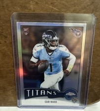 2025 Topps Chrome Football NFL Cam Ward (RC) #1975-33 1975 Topps Refractor