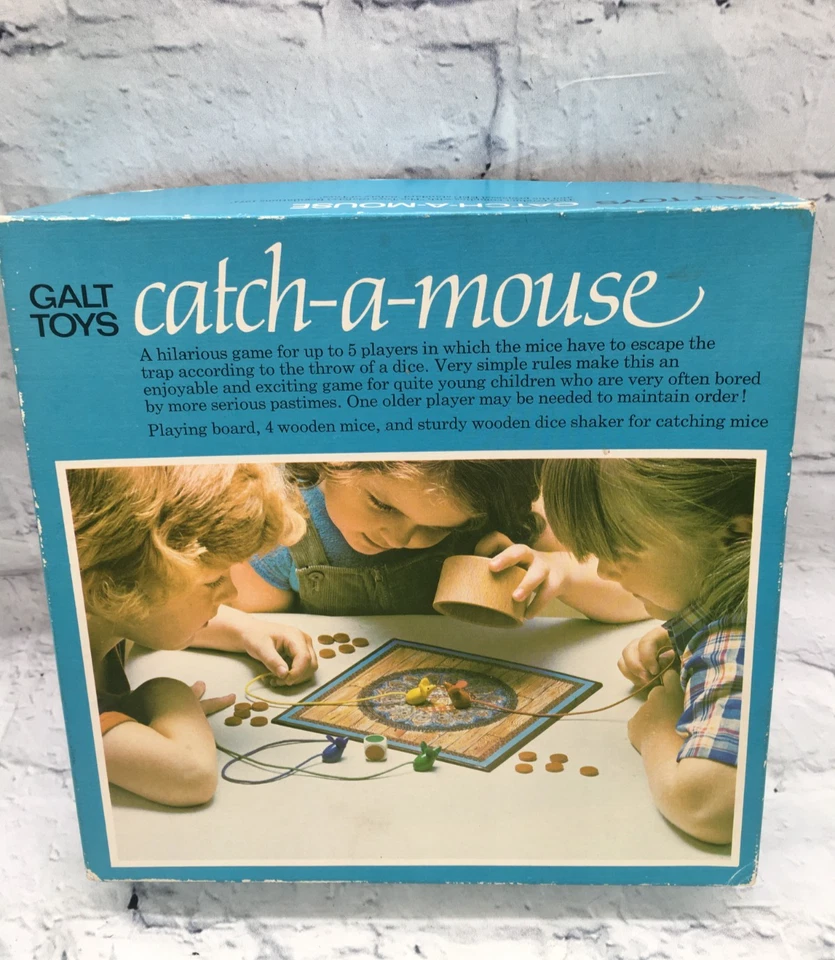 Galt Toys Catch-A -Mouse Board Game Vintage (CM137T) - Image 3 of 4