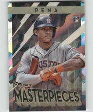 2022 Bowman's Best Masterpieces Jeremy Pena #BM-11 Atomic Refractor RC
