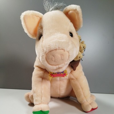 BABE and Friends 10 Zoll groß Vintage 1998 Universal Studios weicher Plüsch mit Mäusen