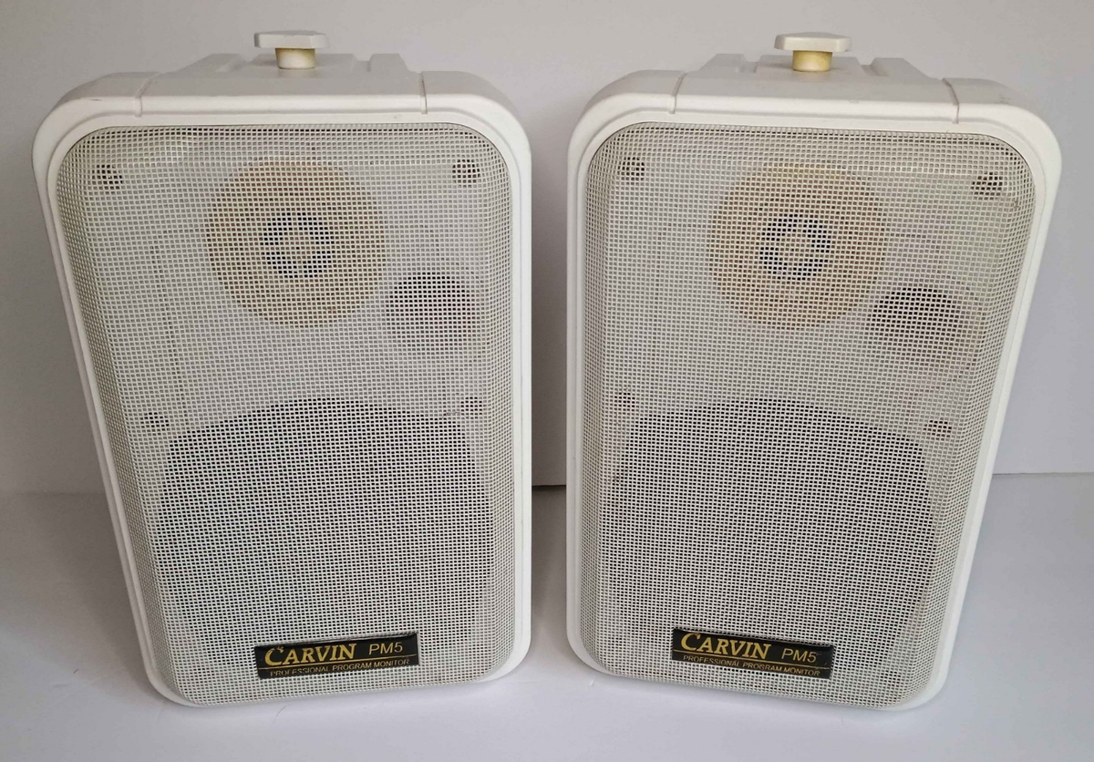 Pair of CARVIN PM5 Professional Program Reference Monitors