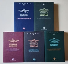 La letteratura italiana raccontata da Petronio (Mondadori)