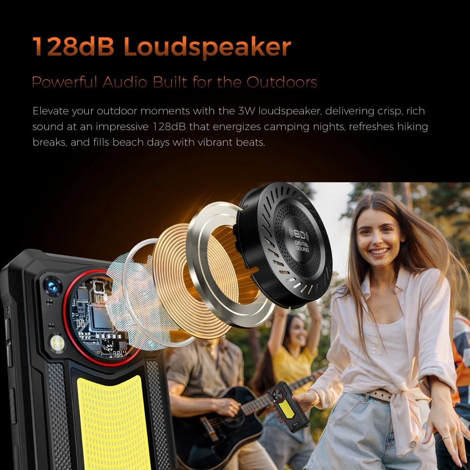 NEW Oukitel WP53 Pro Rugged Smartphone 24GB+256GB Android 15 Camera 11000mAh - Image 4 of 4