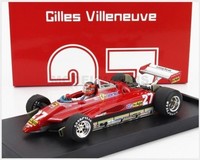 Brumm R593-CH-UPD-2024 Ferrari - F1 126C2 N 27 Brazilian Gp 1982 Gilles Villeneu