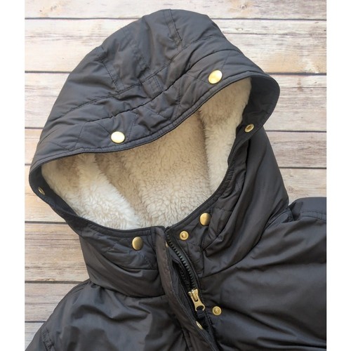 J.Crew Crewcuts Black Puffer Jacket Coat with PrimaLoft - XL - Picture 2 of 6