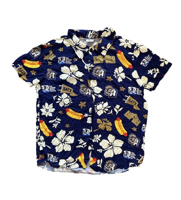 MiLB-San Antonio Missions Hawaiian Shirt Button Down 2025 BDA Sports Size XL