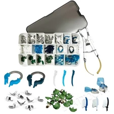 Dental Matrix Bands Ring Sectional Matrice Clamp Wedge C3 Fit Palodent V3 System