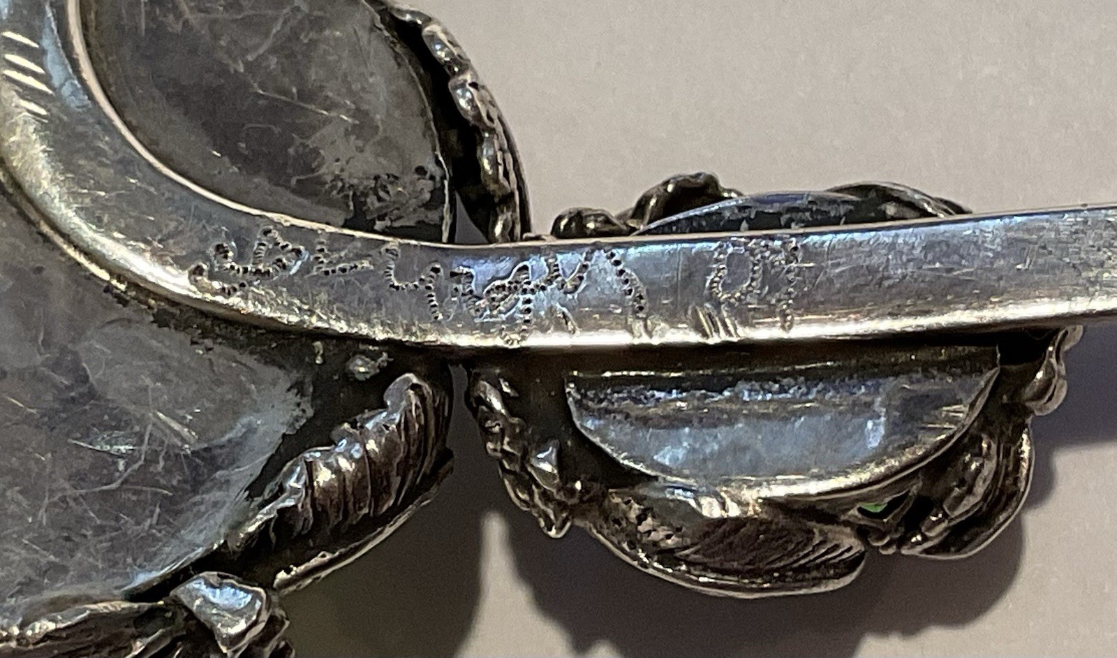 Signed Bob Stringer Sterling Silver Necklace - image 4