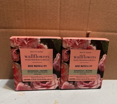 Bath & Body Works ROSE WATER & IVY 4-pack Wallflower Refillls