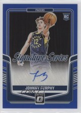 2024-25 Donruss Optic Signature Series Blue Prizm 10/25 Johnny Furphy Auto 1bg9