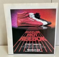 Zapatillas Reebok Freestyle Vintage Estampado Anuncio Años 80 Vintage Street Smarts