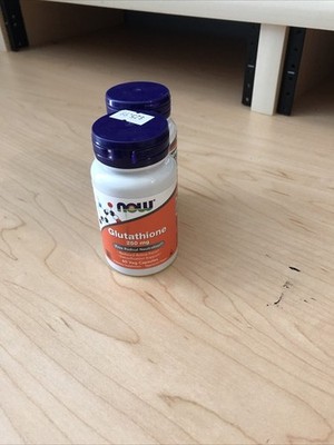 Now Foods Glutathione Supplement 250mg, 60 Capsules, Vegan, GMP Quality Assured