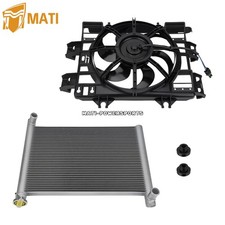 Aluminum Radiator & Cooling Fan Assy For Polaris Scrambler Sportsman 850 XP 850