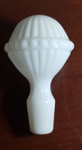 Vintage 1950’s Milk Glass Decanter Stopper Lid Replacement