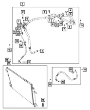 Genuine Mopar Slim Line Seal 68322211AA